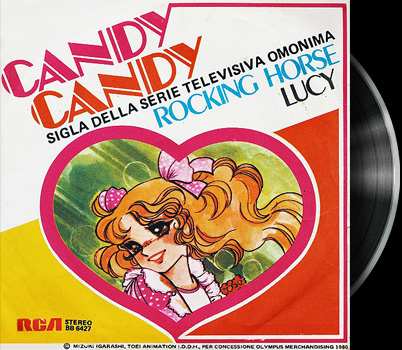 Candy Candy - 1st italian main title - Candy -  Générique italien n° 1 - Candy ! Candy