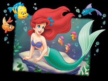 Disney's the little mermaid - Main title - Petite Sirène (la) -  Générique