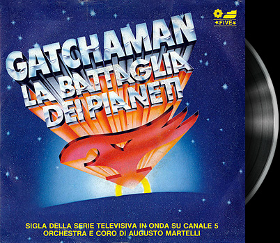 Kagaku ninjatai Gatchaman - Italian Main title - Bataille des Planètes (la) - Bataglia dei pianeti (la) - Générique italien