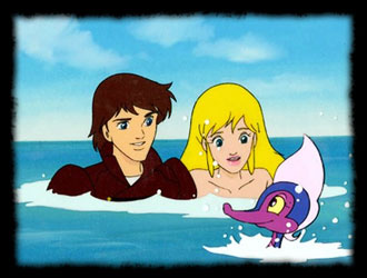 Ningyo hime Marina no bôken / Saban's Adventures of the Little Mermaid - Americain ending - Prince et la Sirène (le) - Générique de fin américain